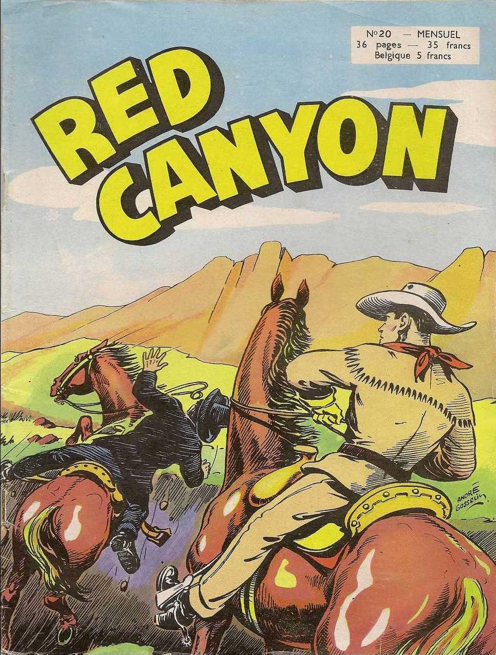 Scan de la Couverture Red Canyon n 20
